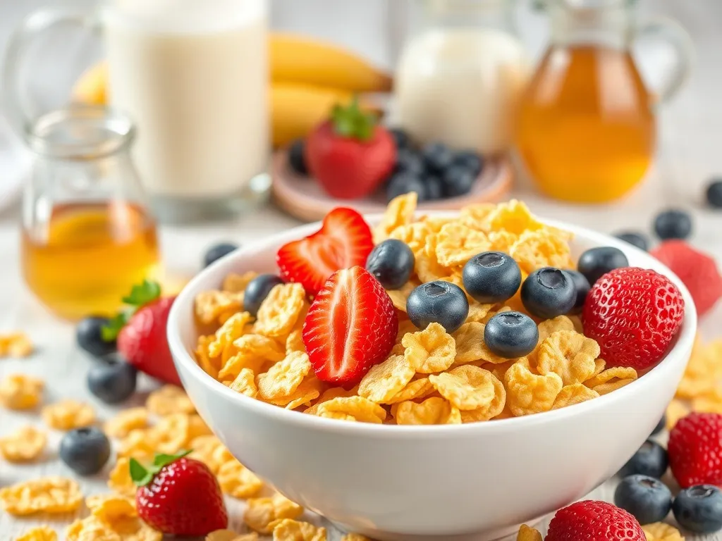 Czy płatki kukurydziane corn flakes są zdrowe? Oto odpowiedź!