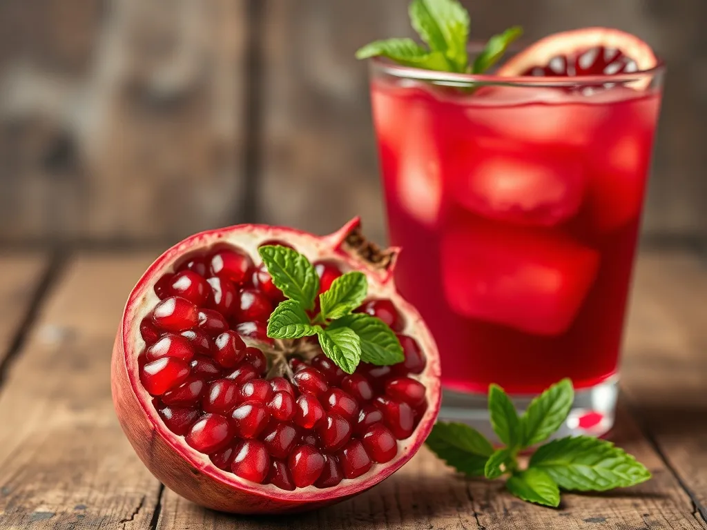 Sok z granatu właściwości: odkryj zdrowotne korzyści tego napoju